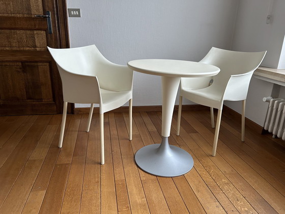 Image 1 of 4x Kartell Dr. No Stoelen