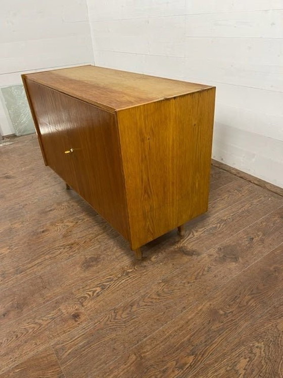 Image 1 of Vintage dressoir van Jitona bruin met deuren