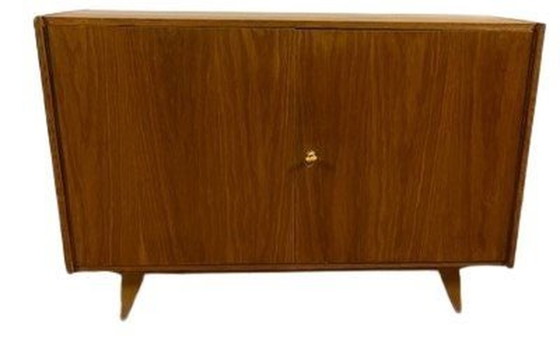 Image 1 of Vintage dressoir van Jitona bruin met deuren