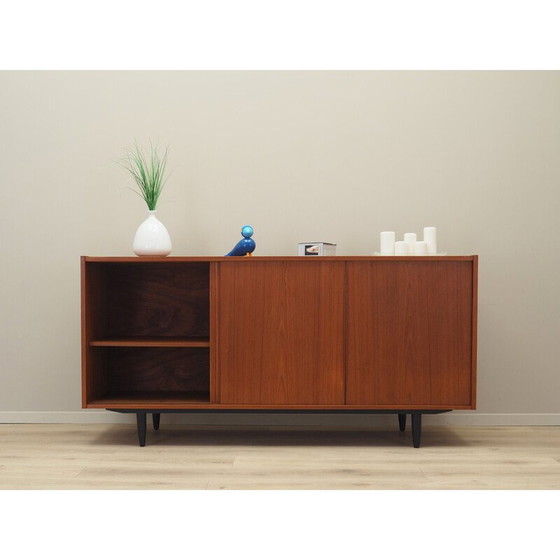 Image 1 of Vintage teakhouten dressoir, Denemarken 1970