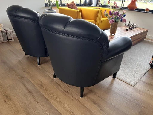 2x Poltrona Frau Fauteuils