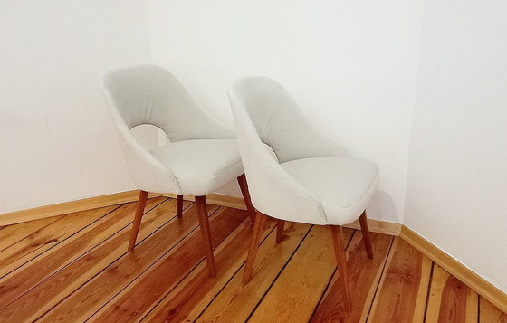 Image 1 of Vintage fauteuils, Tsjecho-Slowakije, 1960S, set van 2