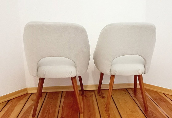 Image 1 of Vintage fauteuils, Tsjecho-Slowakije, 1960S, set van 2