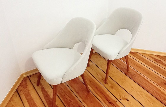 Image 1 of Vintage fauteuils, Tsjecho-Slowakije, 1960S, set van 2