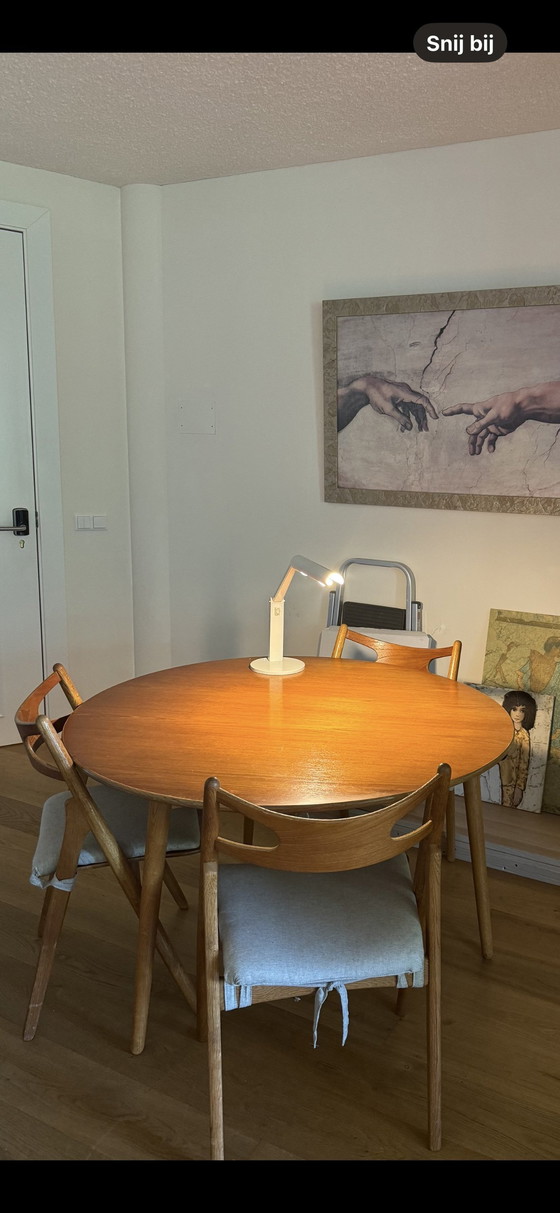 Image 1 of Hans Wegner eetkamerset