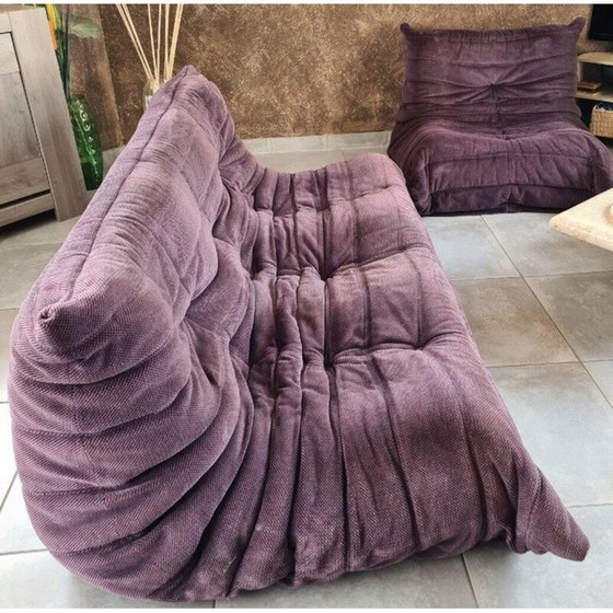 Image 1 of Togo vintage loungeset van Michel Ducaroy voor Ligne Roset, 1980