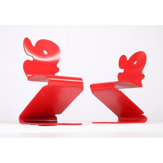 Image 1 of Verner Panton Pantonic 5010 stoelen voor Studio Hag