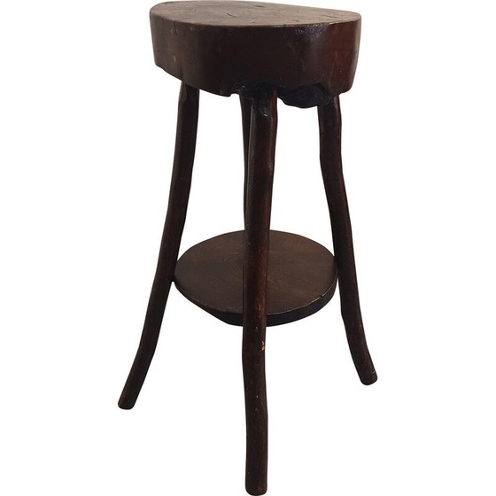 Image 1 of Vintage Brutalistische kunst barkruk, 1950