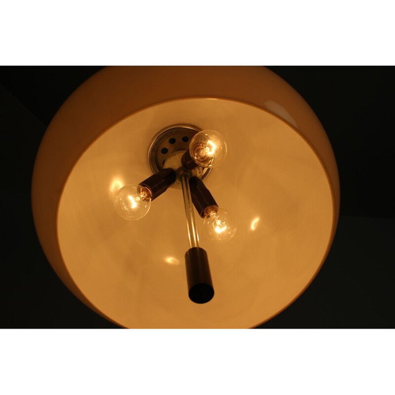 Image 1 of Vintage plastic hanglamp door Harvey Guzzini voor Meblo, Italië 1970