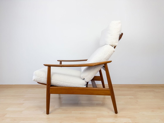 Image 1 of Arne Vodder Loungestoel en Ottoman Model FD164 voor France And Son Cado