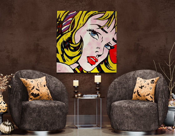 Image 1 of Jovan Srijemac (1962) - Pop Art Angel