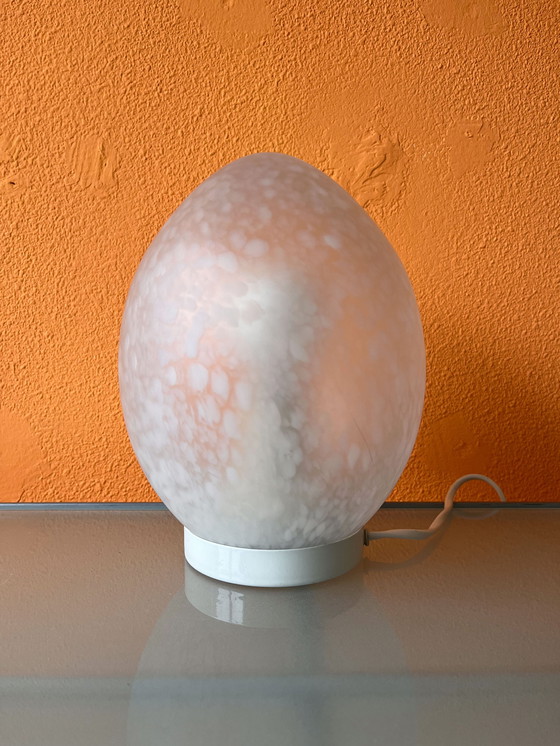 Image 1 of Vintage Domec Vianne Egg lamp Ei lamp