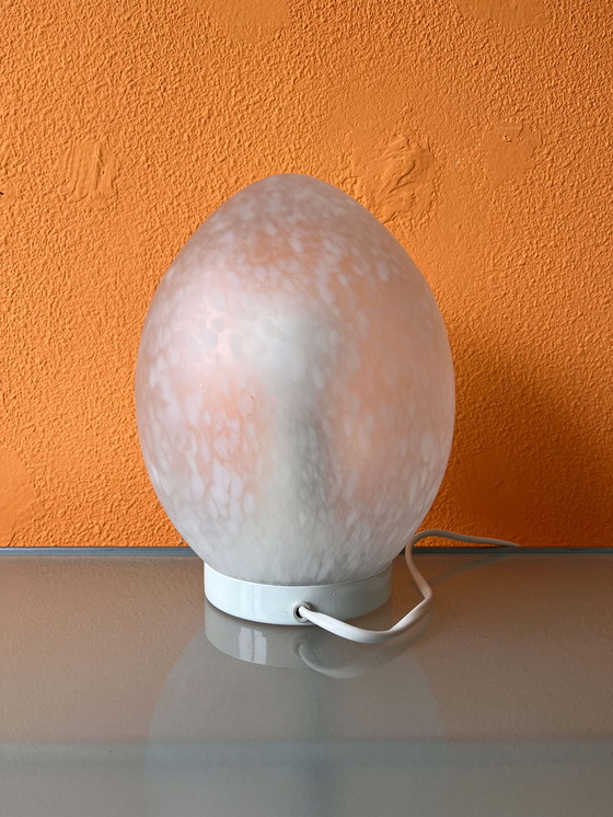 Image 1 of Vintage Domec Vianne Egg lamp Ei lamp