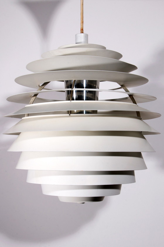 Image 1 of Deens Design Louis Poulsen Ph Louvre Hanglamp jaren60