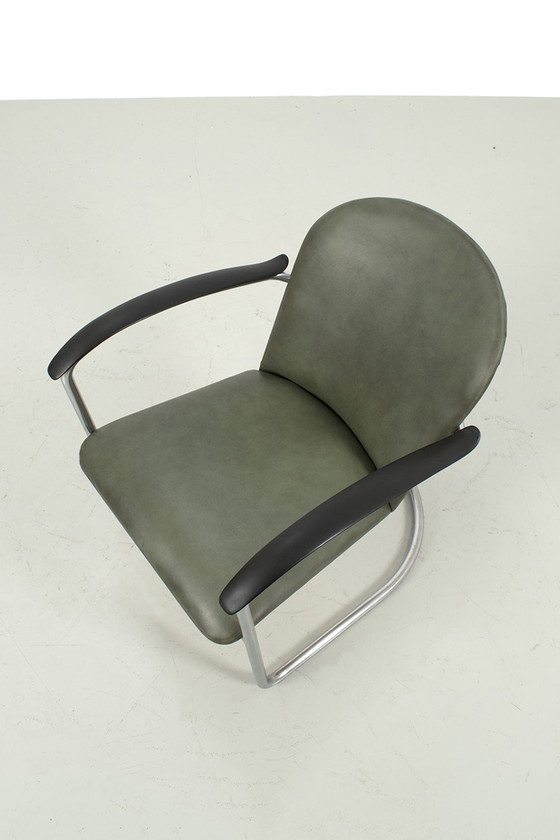 Image 1 of Gispen ‘414’ fauteuil door W.H. Gispen