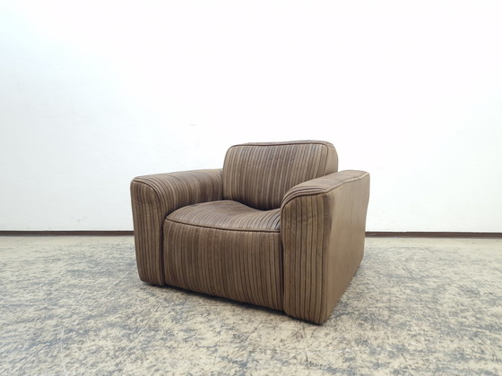 Image 1 of De Sede Ernst Lüthy fauteuil design fauteuil stoel leren fauteuil zeldzaamheid