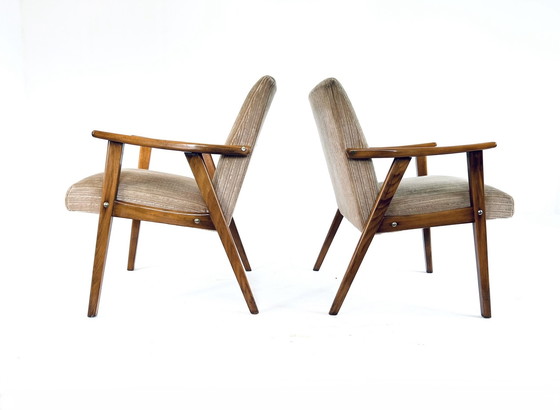 Image 1 of 3x vintage fauteuil