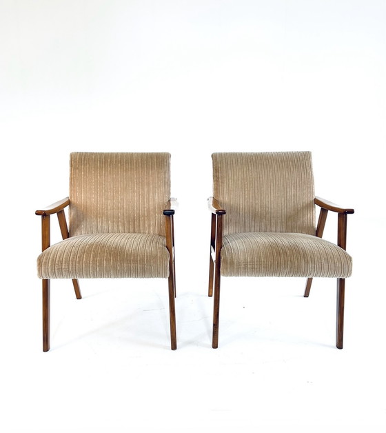 Image 1 of 3x vintage fauteuil