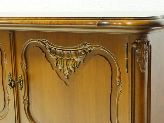 Image 1 of Vintage dressoir, Chippendale ontwerp, jaren 60, Duitsland