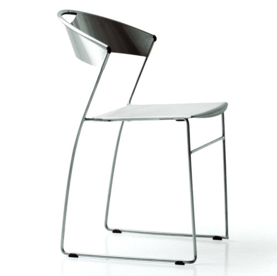 Image 1 of 4x Design Stoelen Juliette Van Baleri Italia By Hannes Wettstein