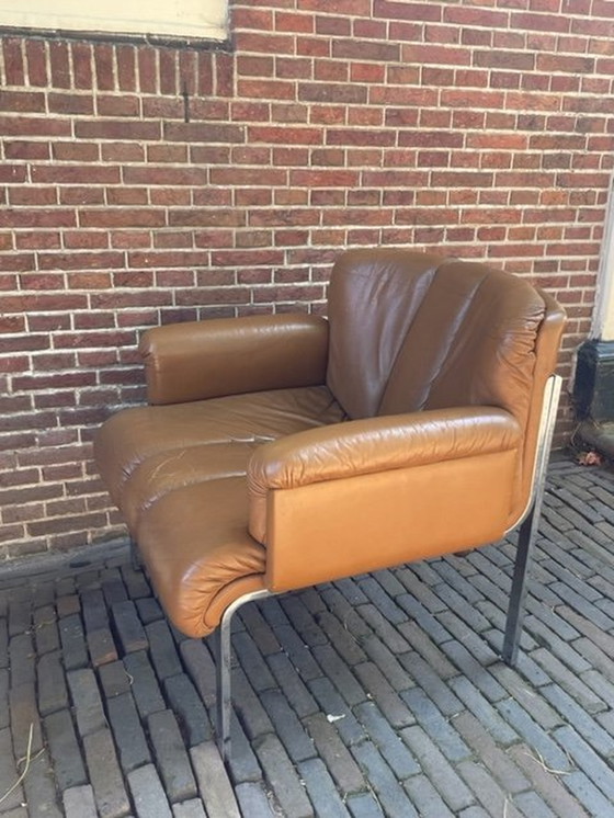 Image 1 of 2x Girsberger Eurochairs, Hans Eichenberger