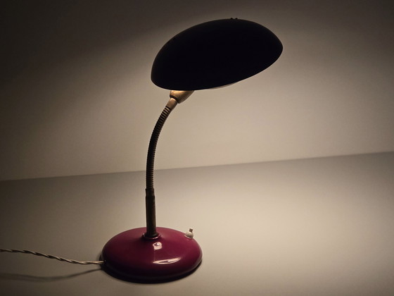 Image 1 of Vintage 1950S Mid Century Moderne Bureaulamp.