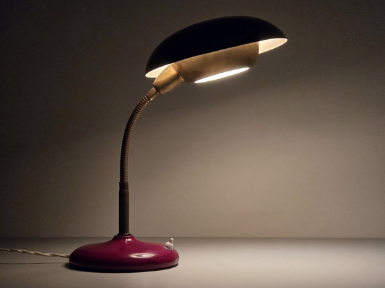 Image 1 of Vintage 1950S Mid Century Moderne Bureaulamp.