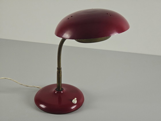 Image 1 of Vintage 1950S Mid Century Moderne Bureaulamp.