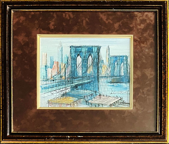 Image 1 of Suzanne Duchamp - Brooklyn Bridge