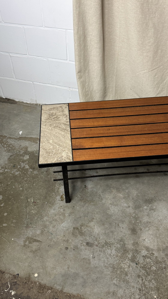 Image 1 of Vintage Japandi Stijl Salontafel