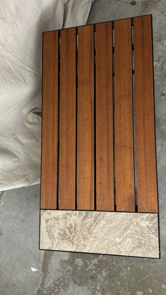 Image 1 of Vintage Japandi Stijl Salontafel