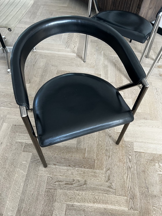 Image 1 of 2x Arrben Italiaanse Stoelen Italy