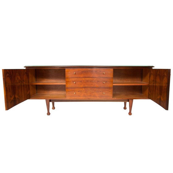 Image 1 of Vintage palissander dressoir van Andrew J Milne, 1950