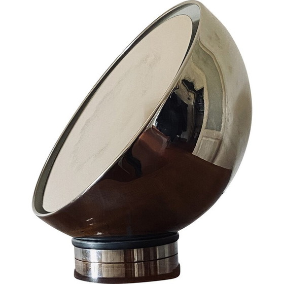 Image 1 of Vintage spiegelende bolvormige tafellamp, Italië 1970