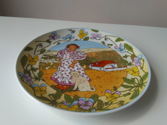 Image 1 of Villeroy & Boch wandbord Kinderen van de wereld nr. 7