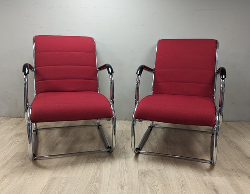 2x Schuitema PS55 fauteuils