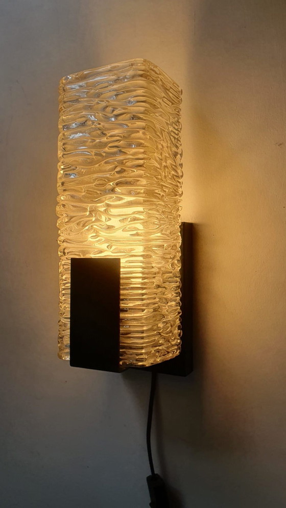 Image 1 of Philips Glazen Wandlamp - Dutch Design In Venetiaanse Kristal