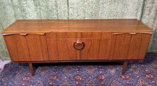 Mid century retro vintage teak dressoir van Beautility 1960