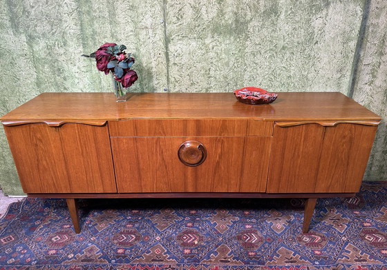 Image 1 of Mid century retro vintage teak dressoir van Beautility 1960