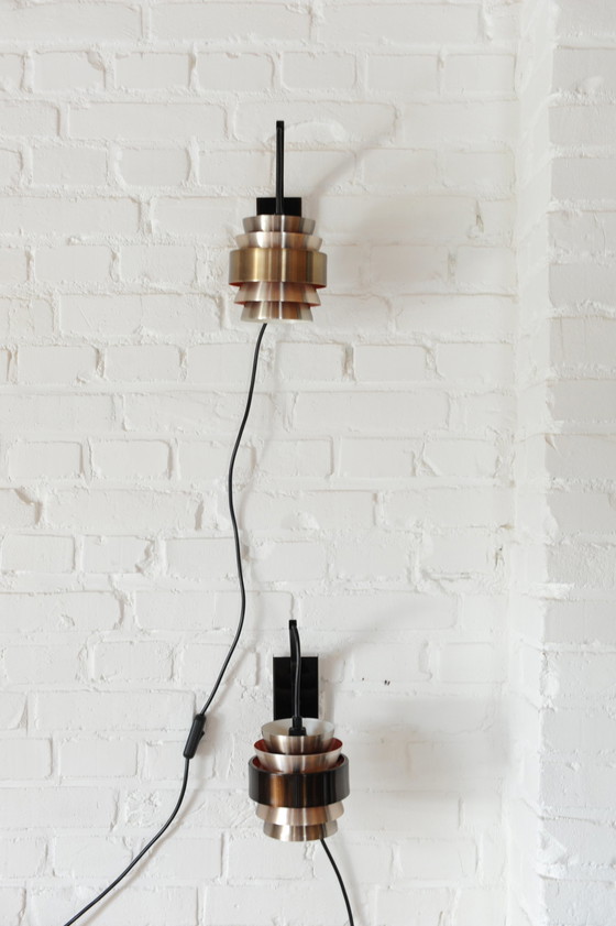 Image 1 of Vintage space age wandlamp van Lakro