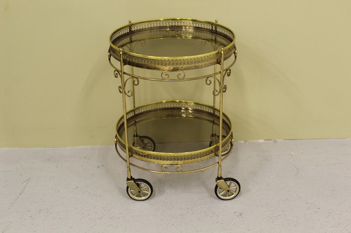 Vintage messing barcart
