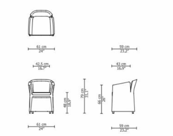 Image 1 of 2 x Montis Lotus fauteuils