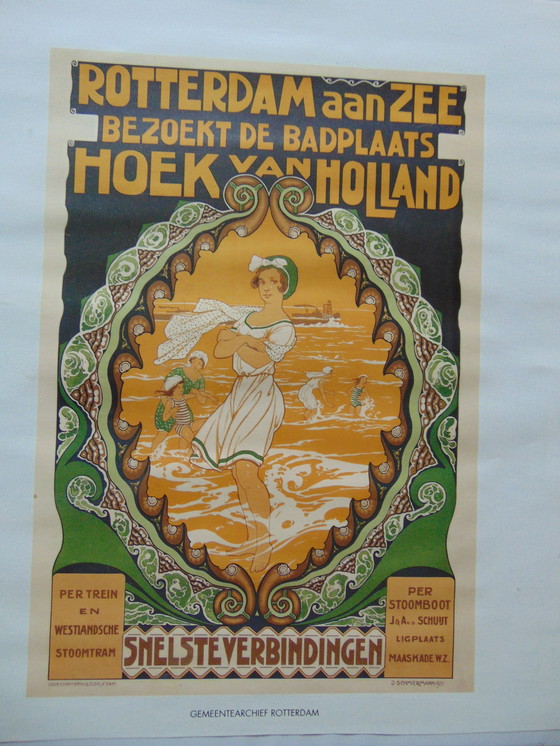 Image 1 of Poster Rotterdam aan Zee  Gemeentearchief  Rotterdam