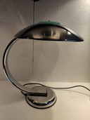 Vintage chromen tafellamp