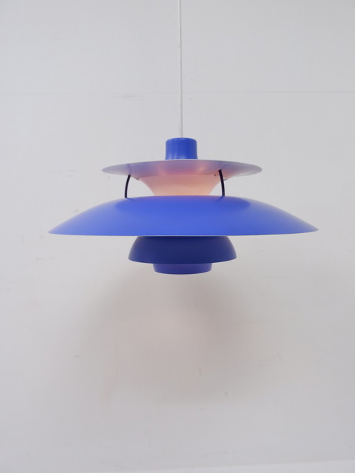 Louis Poulsen PH5 hanglamp blauw