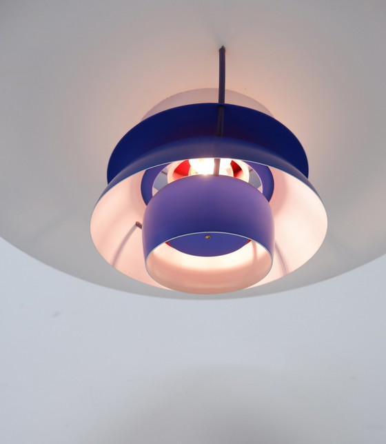Image 1 of Louis Poulsen PH5 hanglamp blauw