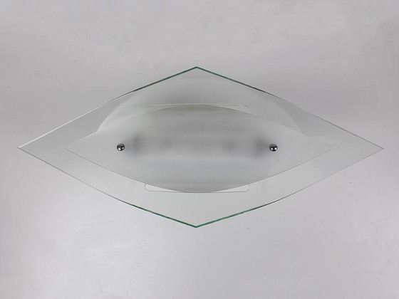 Image 1 of Sothis Italia Plafondlamp Vintage 80er jaren  Murano glas 