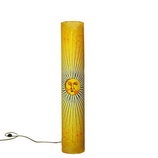 Prachtige "Sun" vloerlamp uit de jaren 90 van Piero Fornasetti voor Antonangeli