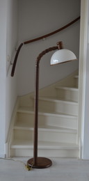 2x Vintage Steinhauer vloerlamp mushroomlamp
