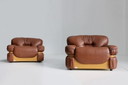 Set Italiaanse vintage fauteuils 1970